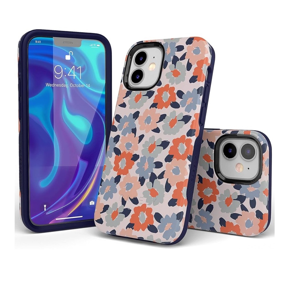 Floral Pattern iPhone 13 Pro Case - Multicolor